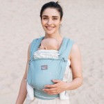 Nosidełko regulowane Love&Carry - LoveTie Organic - Aquamarine