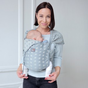 Nosidełko regulowane  Love&Carry - LoveTie  - Gwiazdy